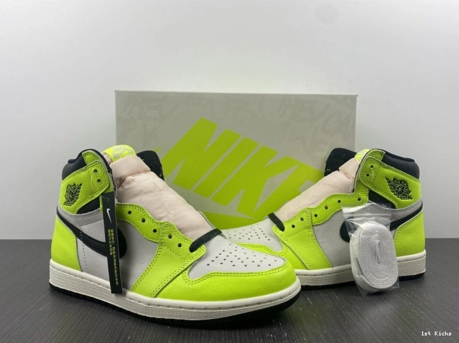 1st Kicks Shoes Jordan Air 1 555088- OG DailyWear 799 Volt High 1105